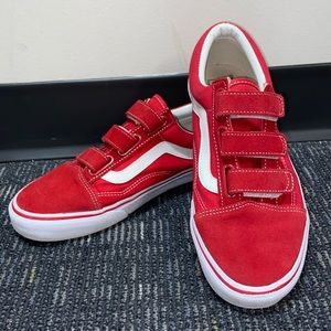 VANS Old Skool Velcro (Red)